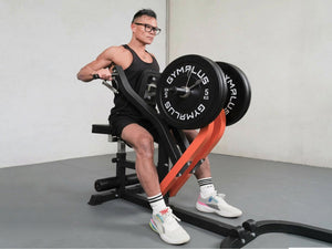 Seated Row/Chest Pull Machine with Independent Arms