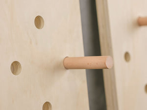 Climbing Peg Board 2.4M (1.2M x 2 Pack)