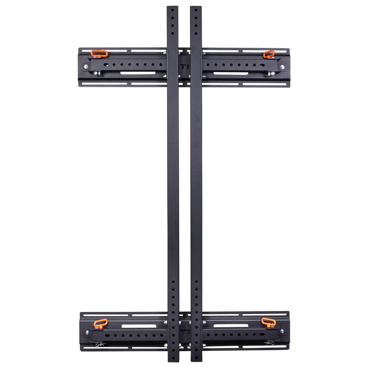 Gym Plus Folding Wall Mount Power Rack Garage Gym Package FOLD-BUNDLE