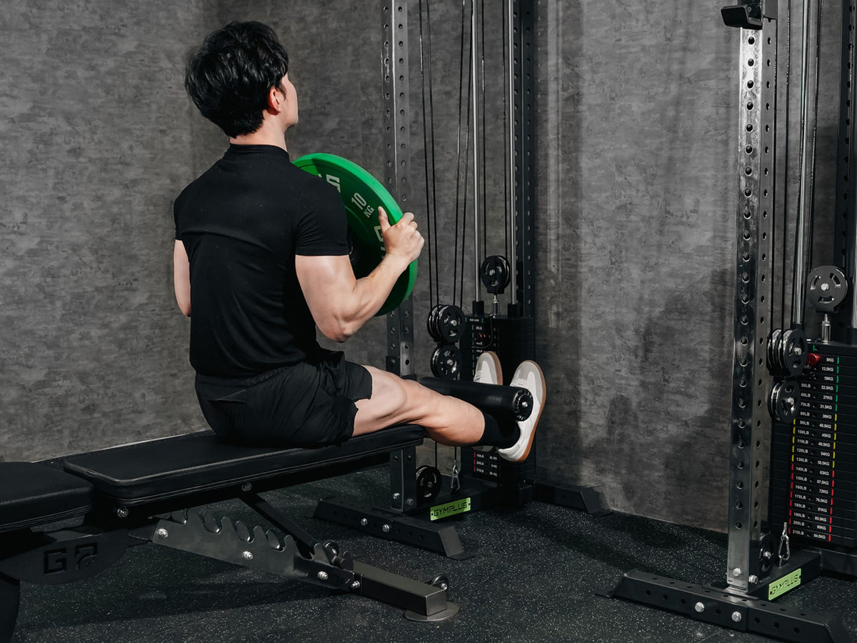 Gym Plus Squat Peg Attachment for 60x60mm Uprights 5/8inch Holes 60-17-SQUAT