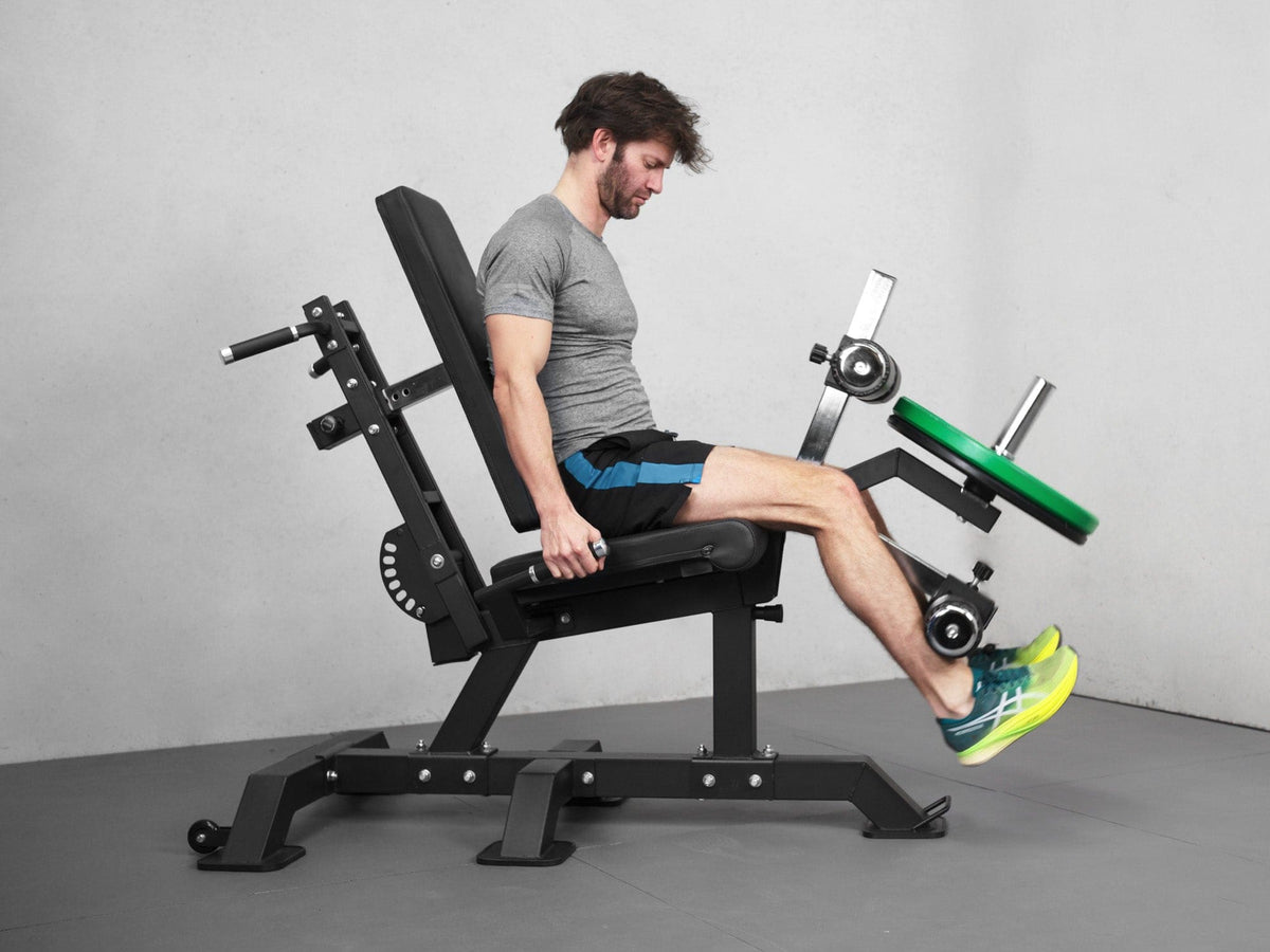 ATTIVO L4 Pro Series Plate Loaded Leg Extension & Prone Leg Curl