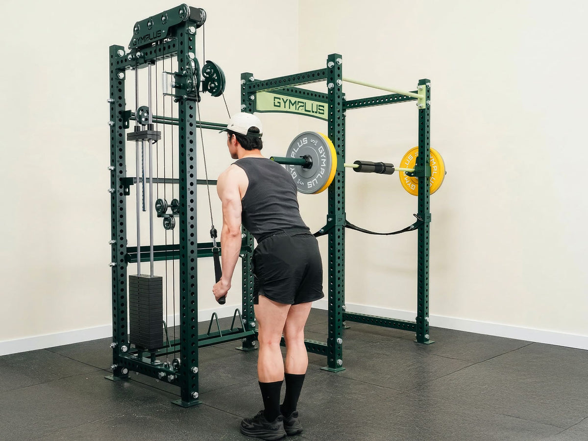 Evolve Power Rack with Cable System and Extended Storage