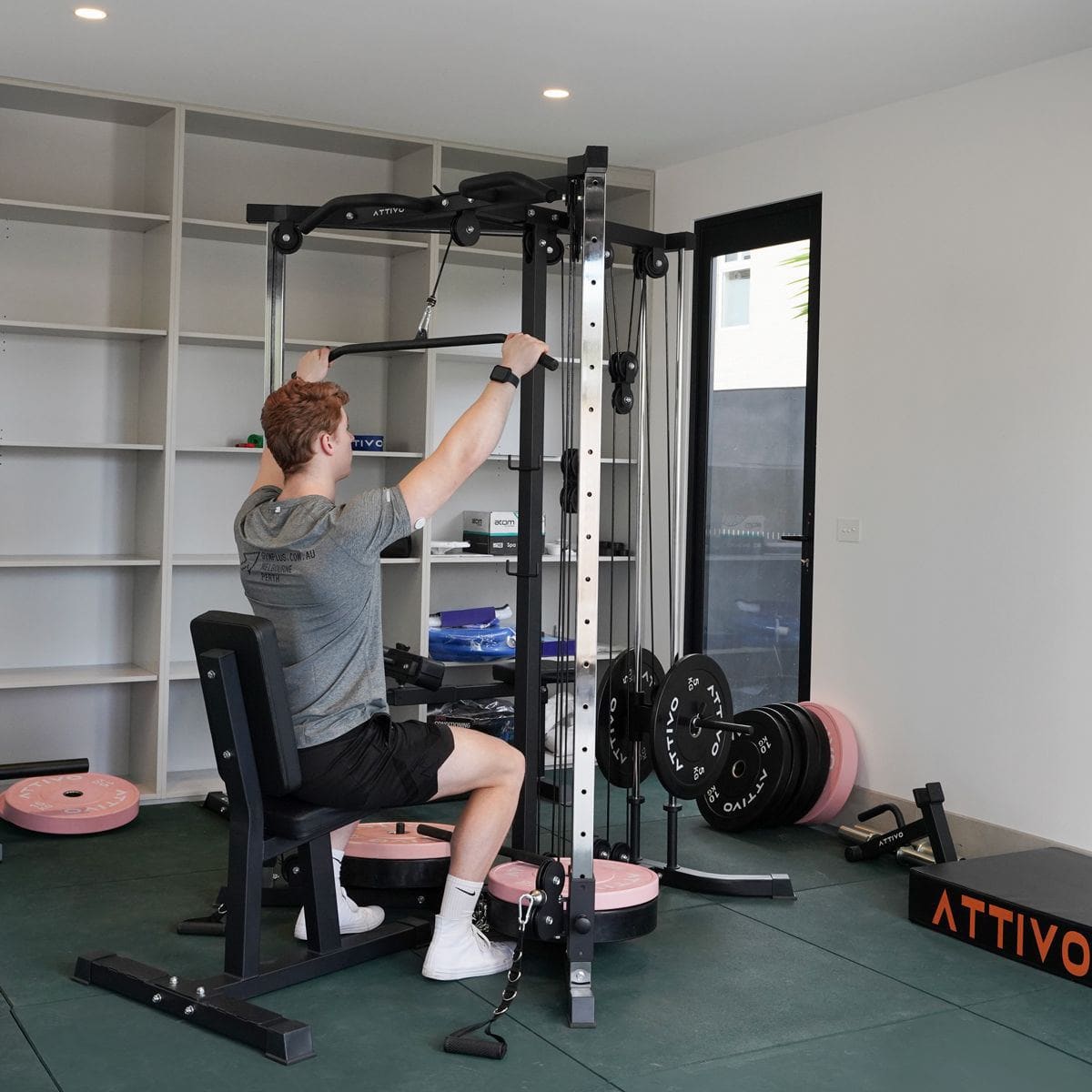 ATTIVO Cable Machine Chest Fly Crossover Machine