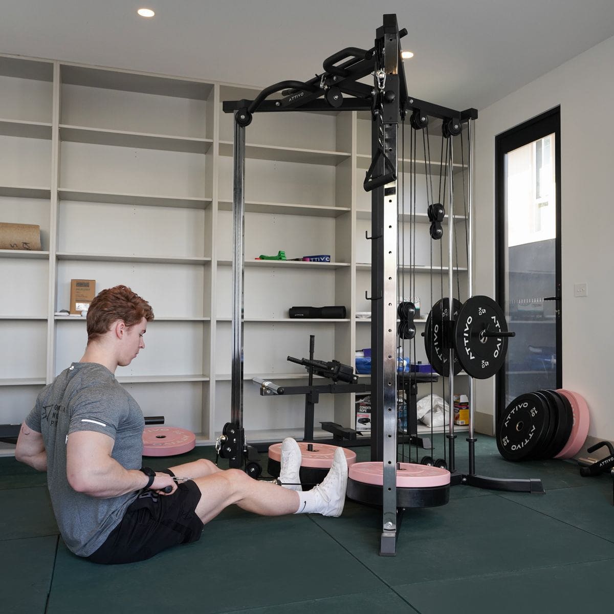 ATTIVO Cable Machine Chest Fly Crossover Machine