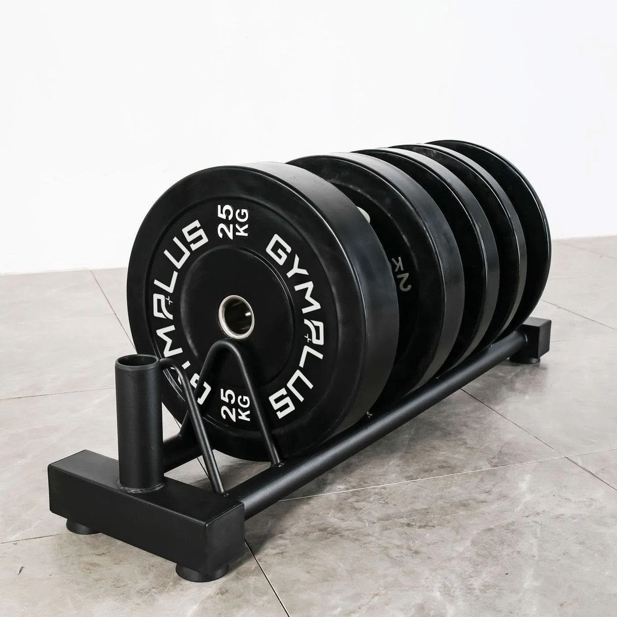 Black Olympic Rubber Bumper Weight Plates 5/10/15/20/25kg