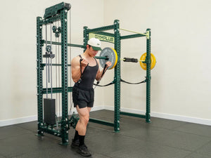 Evolve Power Rack with Cable System and Extended Storage