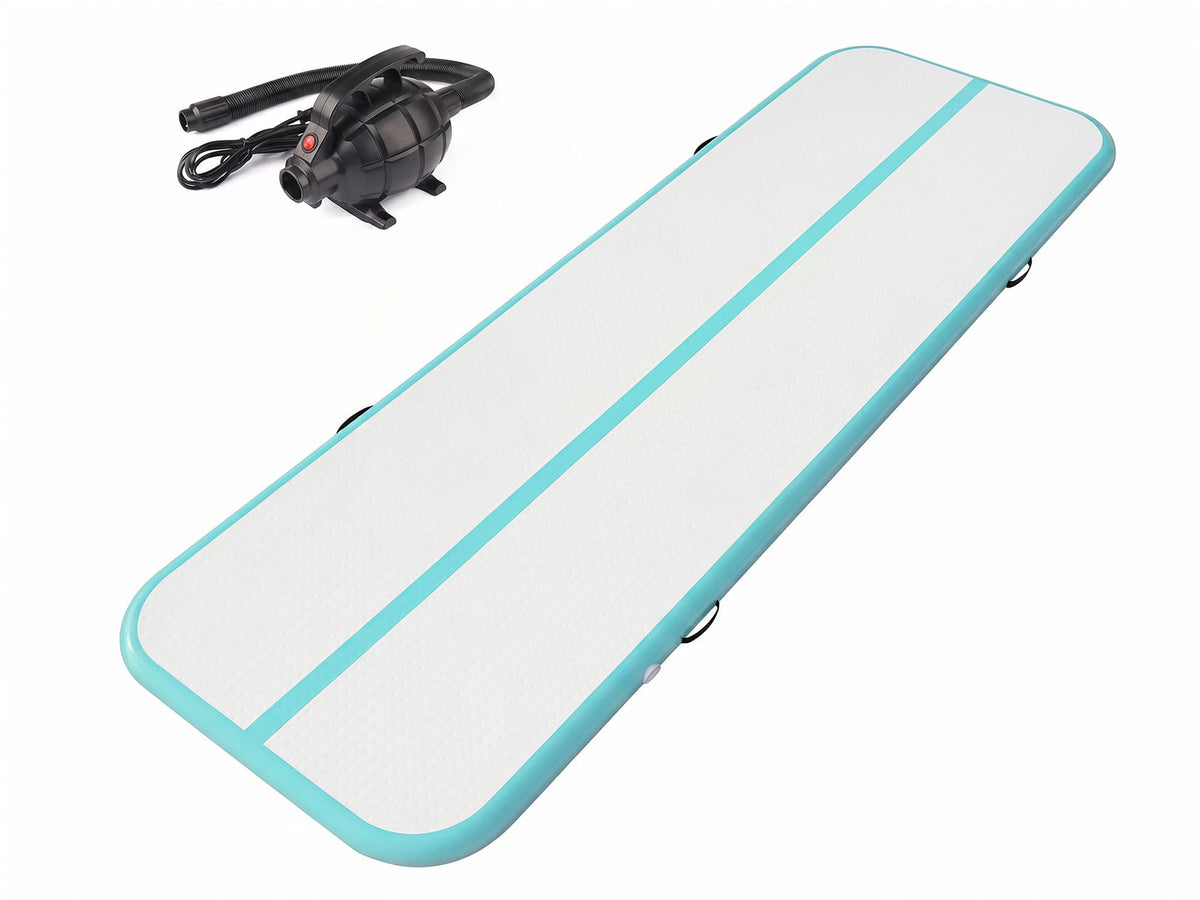 Gym Plus Inflatable Gymnastics Air Mat Set – 3pcs with Electric Pump