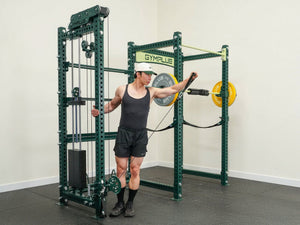 Evolve Power Rack with Cable System and Extended Storage