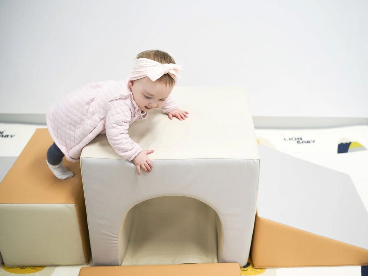 MEMAX Sensory Large Soft Block Indoor Tunnel Maze Climber - 6 Pieces