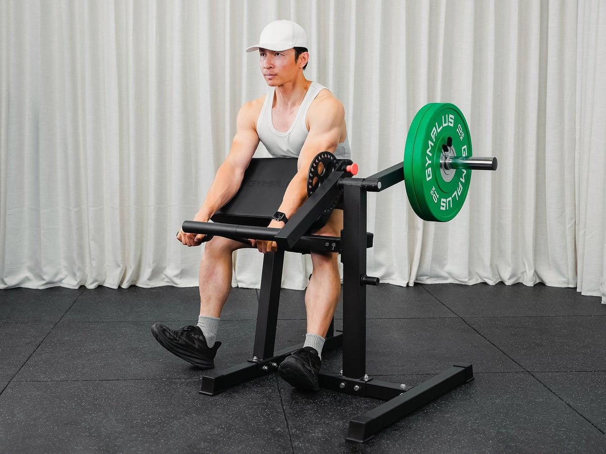 Preacher Arm Curl Biceps and Triceps