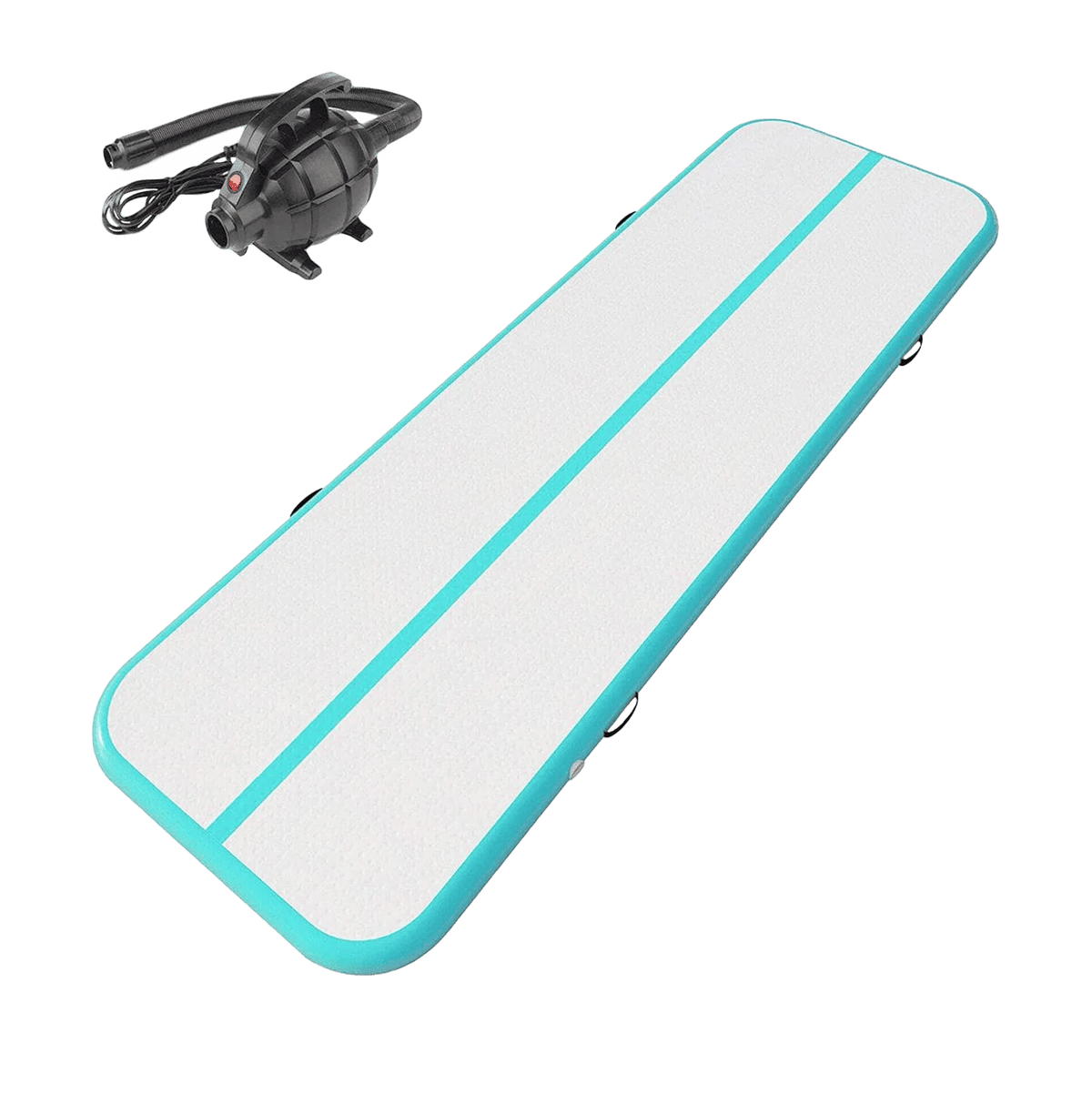 MEMAX Extra-Wide Inflatable Gym Mat - 2M Width