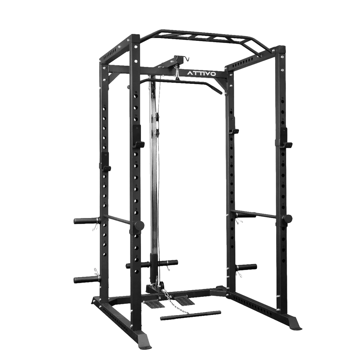 ATTIVO Power Rack L4 with Cable Pulley System Option