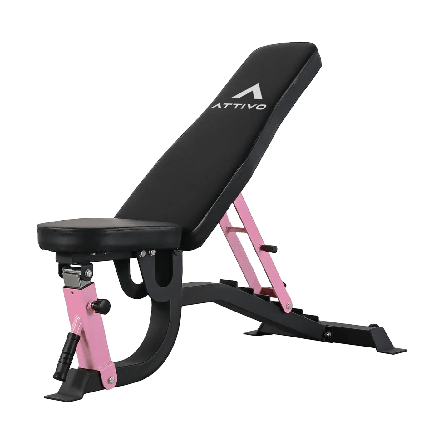 ATTIVO L2 Adjustable Weight Bench - Pink