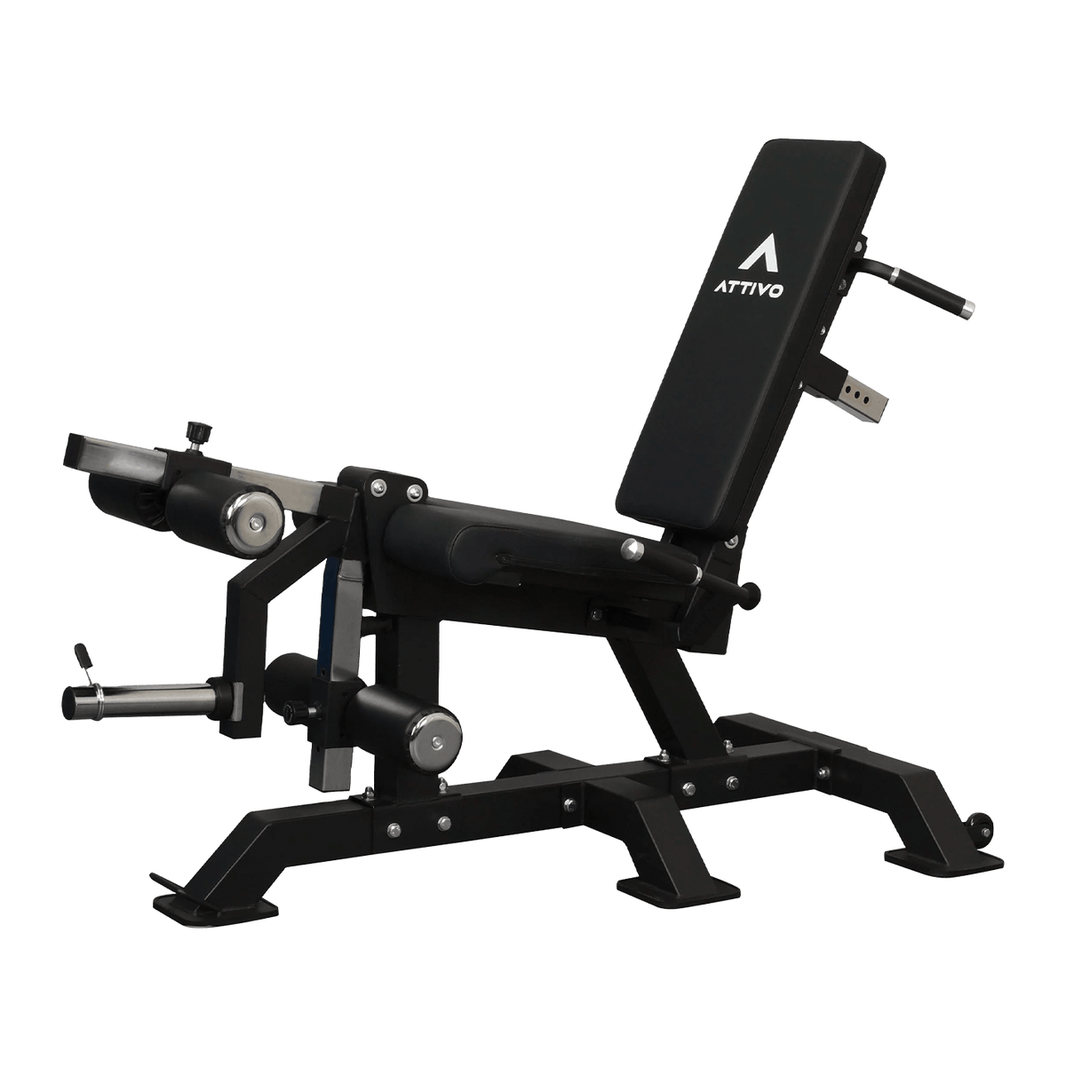 ATTIVO L4 Pro Series Plate Loaded Leg Extension & Prone Leg Curl