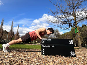 Gym Plus Stackable Plyometric Jump Box Set