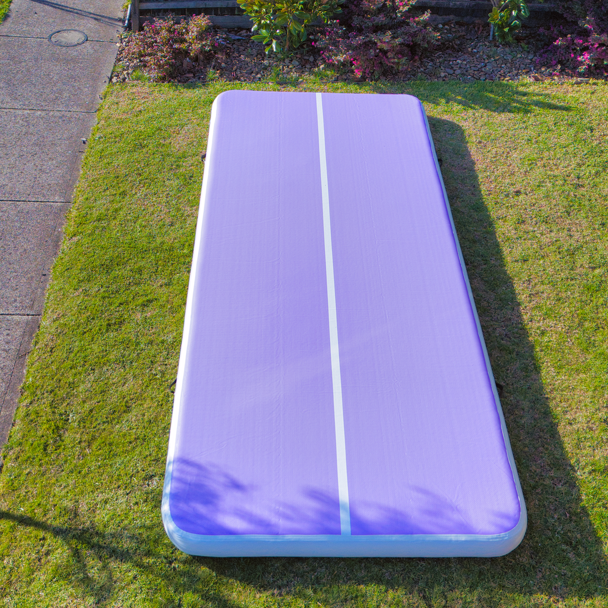 MEMAX Extra-Wide Inflatable Gym Mat - 2M Width