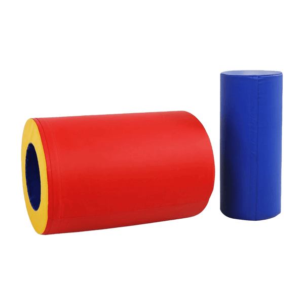 Gym Plus Large Soft Tumble n' Roll Barrels - 2 Pieces BLOCKROLL