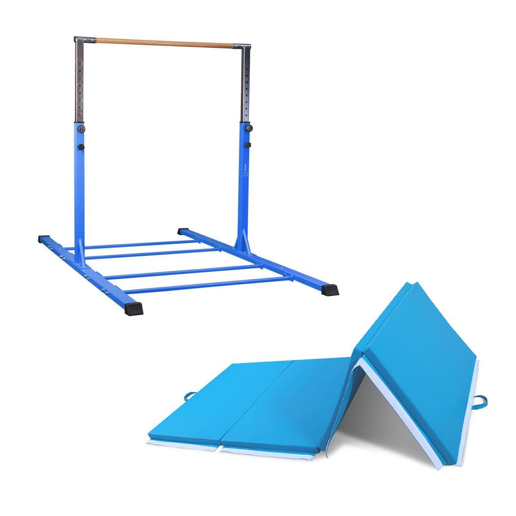 Advanced Gymnastic Bar Kids Gymnastic Training Bar with Mat