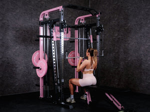 Gym Plus Double Hook EZ Curl Bar Cable Attachment CABLE-CURLBAR