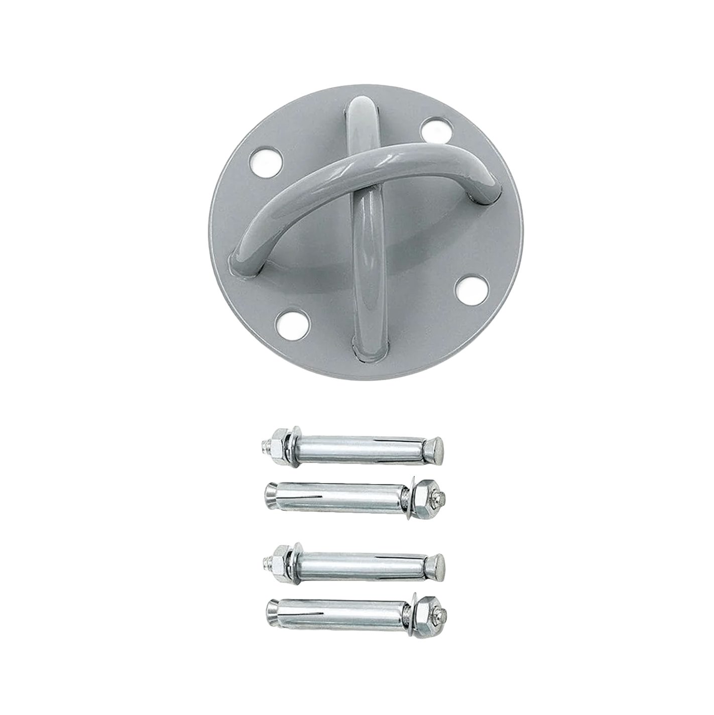 Ceiling/Wall Mount Bracket for Aerial, Suspension Straps, Gymnastic Rings, Resistance Band