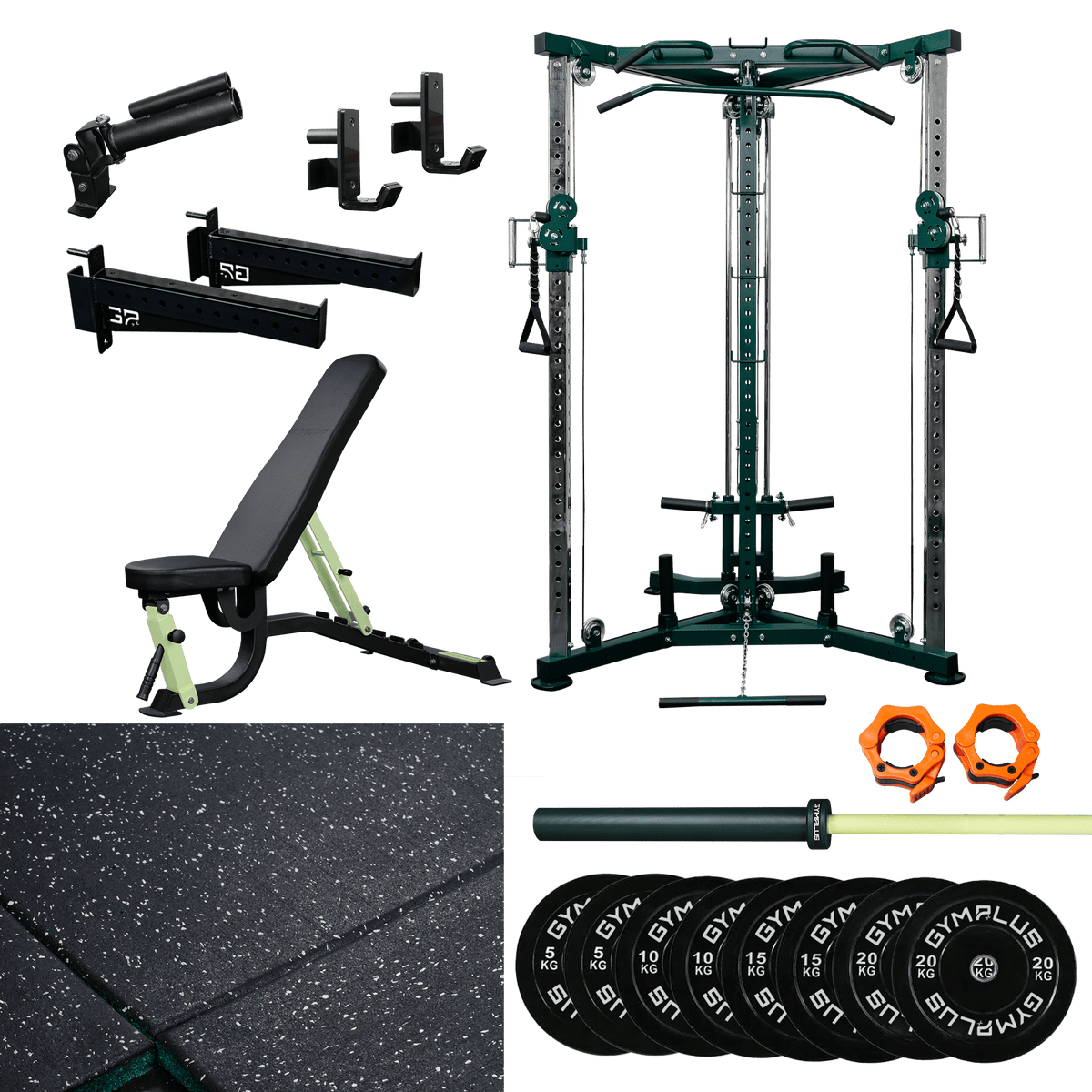 System X Garage Gym Package – Complete Setup