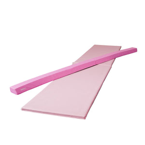 3 Piece Gymnastics Starter Combo - Foldable Balance Beam and 2 x Cartwheel Mats