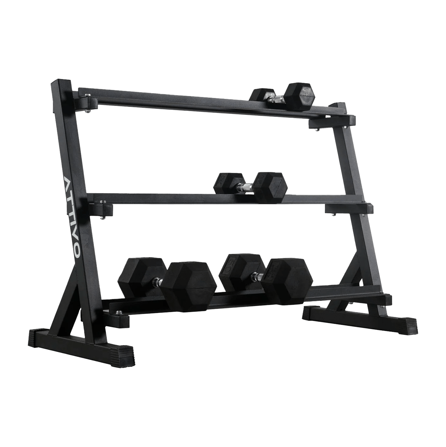 ATTIVO 3-Tier 400KG Dumbbell Rack