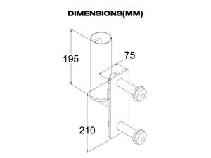 EVOLVE Vertical Barbell Holder