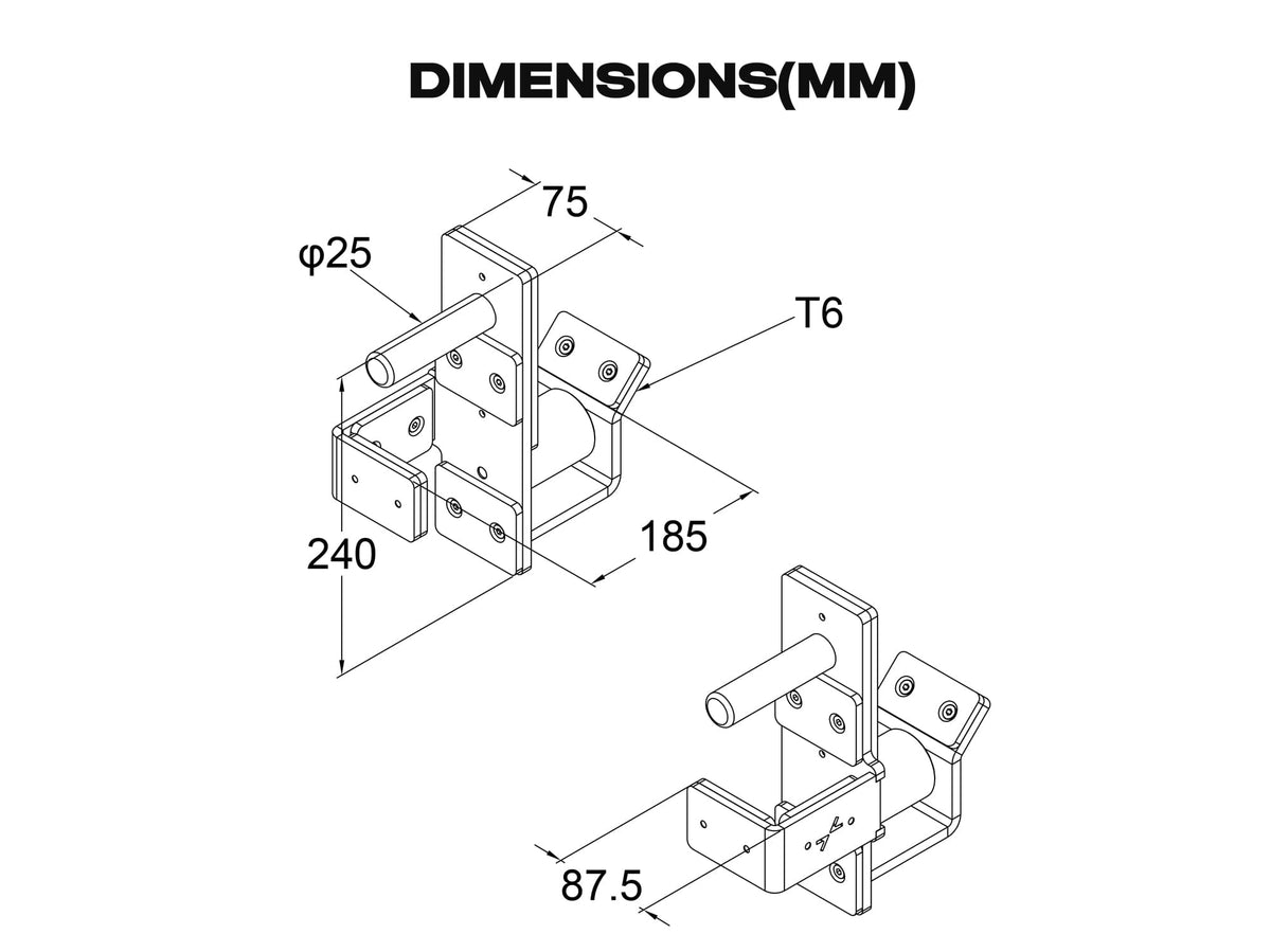 EVOLVE Roller J-Cups