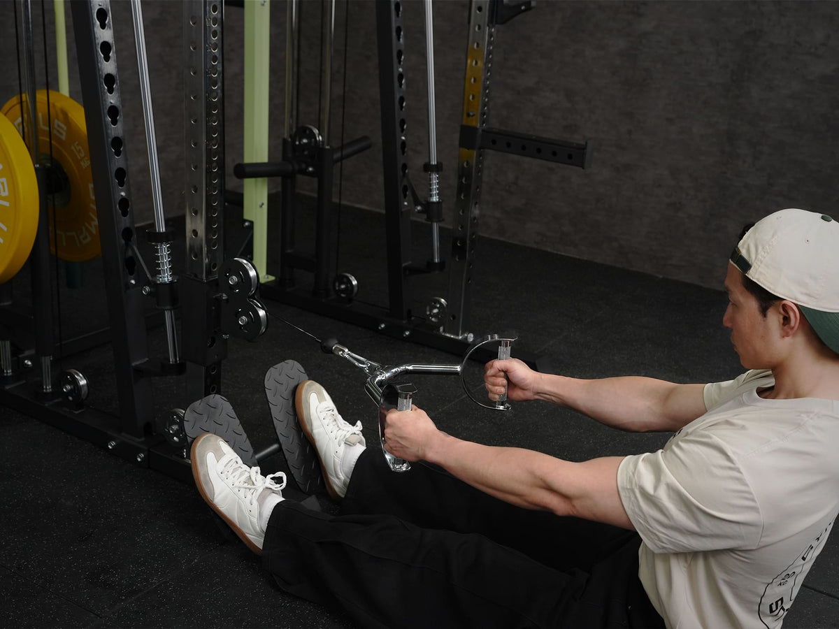 Gym Plus D-Handle Row Bar Attachment - 41cm CA-SR