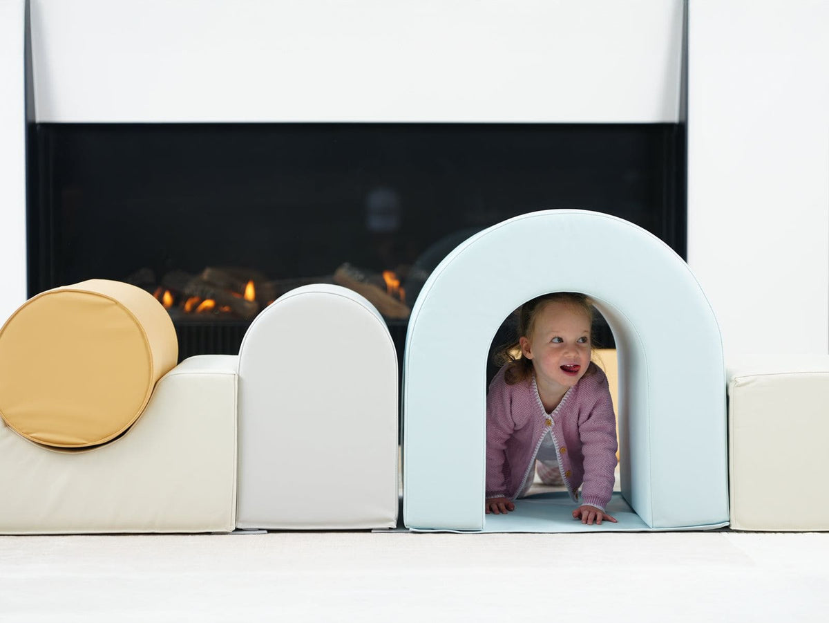 Sensory Soft Play Building Blocks and Ball Pit - 9 Piece (Large)