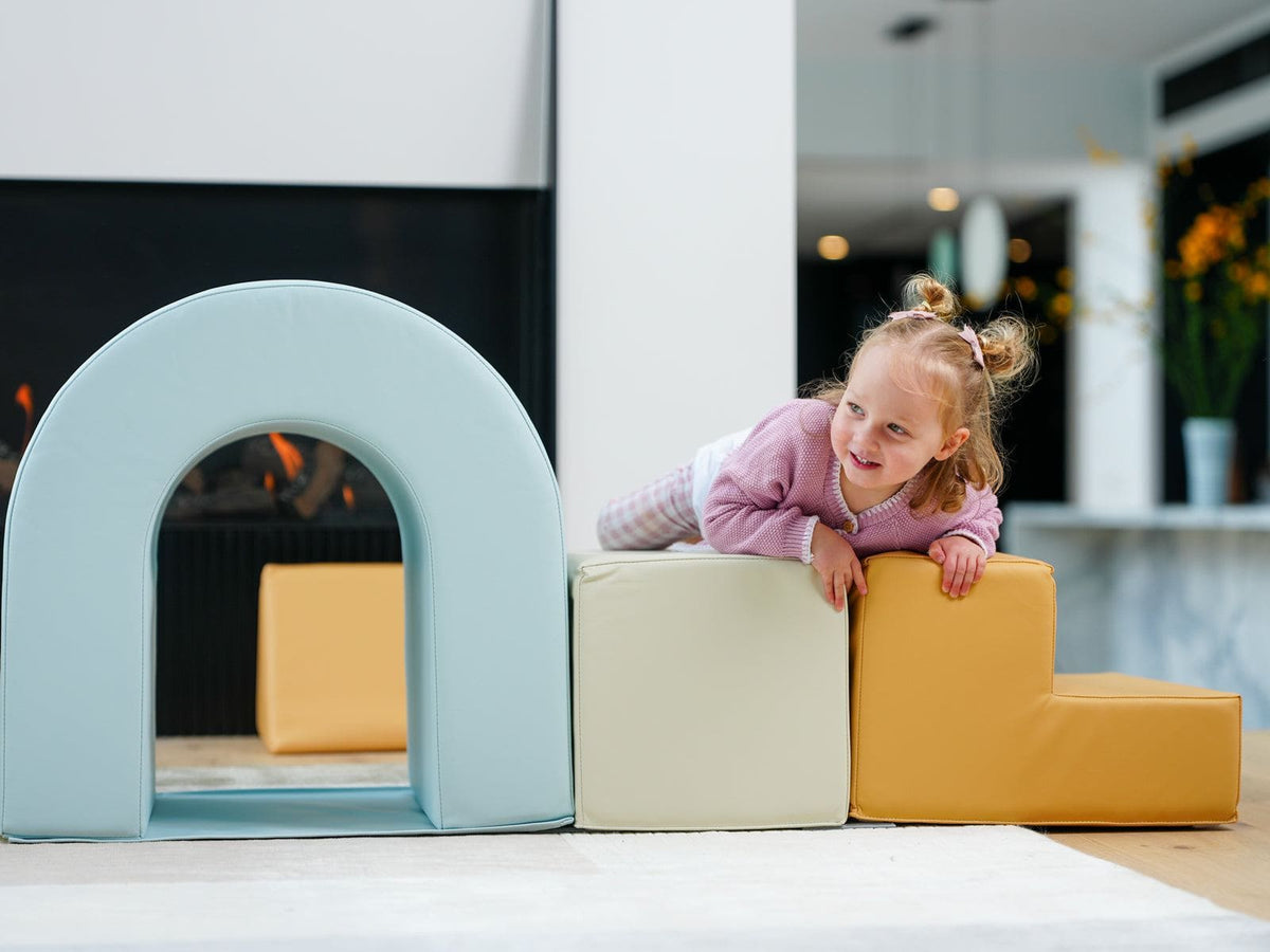 Sensory Soft Play Building Blocks and Ball Pit - 9 Piece (Large)