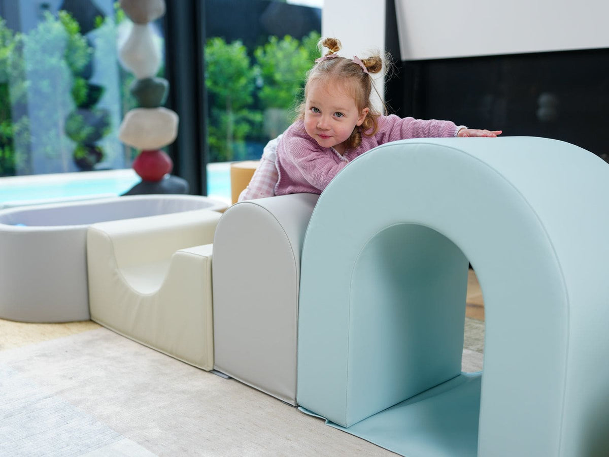 Sensory Soft Play Building Blocks and Ball Pit - 9 Piece (Large)