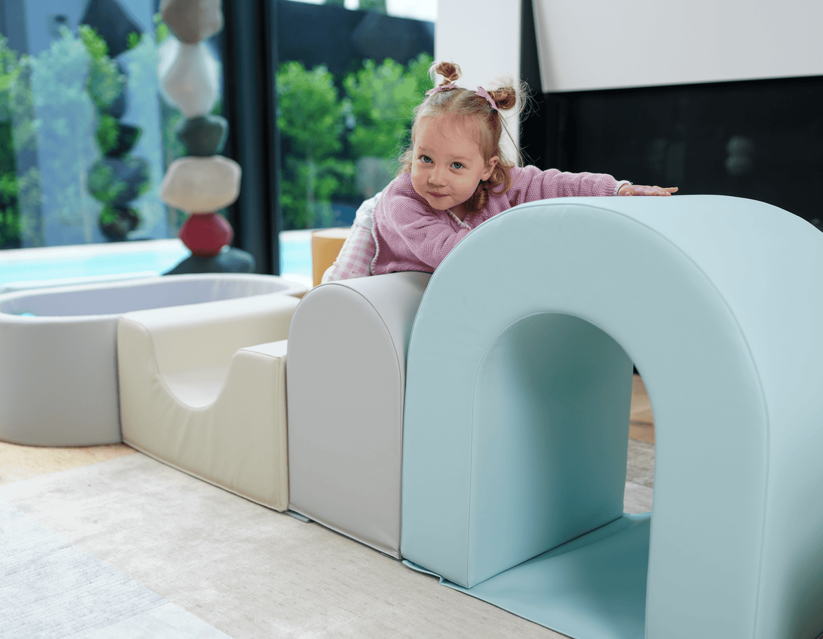 Sensory Soft Play Building Blocks and Ball Pit - 9 Piece (Large)