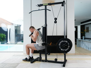 Lat Pulldown and Row Cable Station