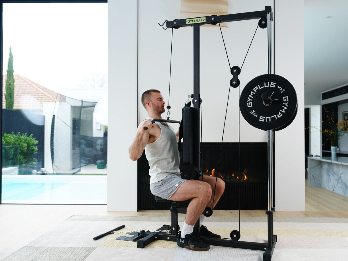 Lat Pulldown and Row Cable Station