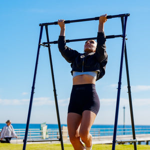 MEMAX Foldable Pull-Up and Aerial Yoga Stand