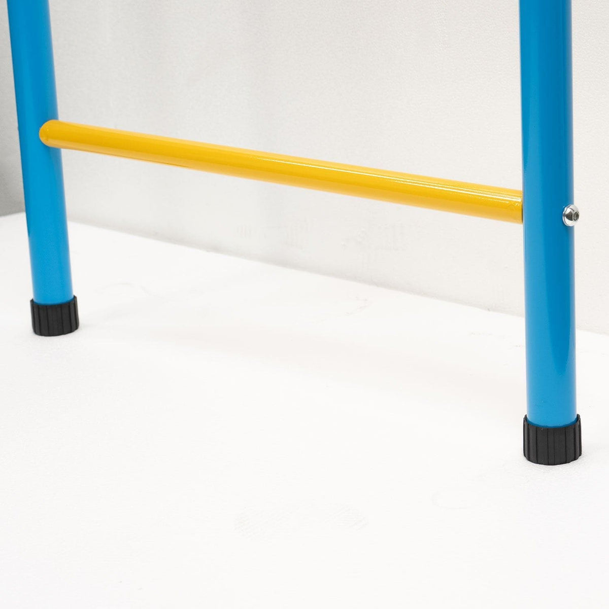 7 In 1 Climbing Wall for Kids, Indoor Kids Gym Set for Exercise, Steel Ladder Wall Set with Wall Ladder, Pull-up Bar, Climbing Rope and Gymnastic Rings, Climber Ladder