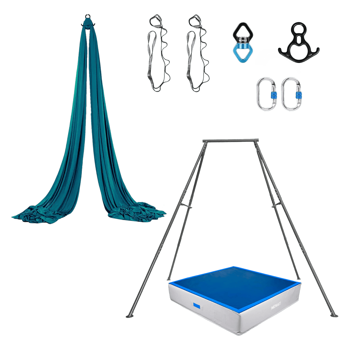 Gym Plus MEMAX Aerial Complete Fly Kit - Value Bundle FLY-KIT-AS8-GREEN