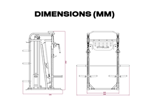 Gym Plus Icon All-in-one Functional Trainer PJ-FA-MATCHA