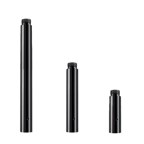 Gym Plus Portable Dancing Pole Extension 125mm 250mm 500mm (Black)
