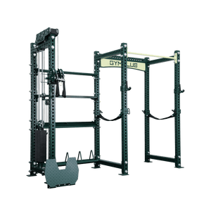 Evolve Power Rack with Cable System and Extended Storage