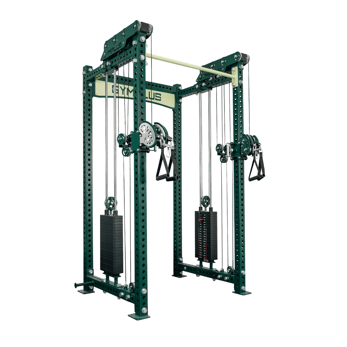 Evolve Power Rack with Dual Pin-loaded Rack Mount Cable System