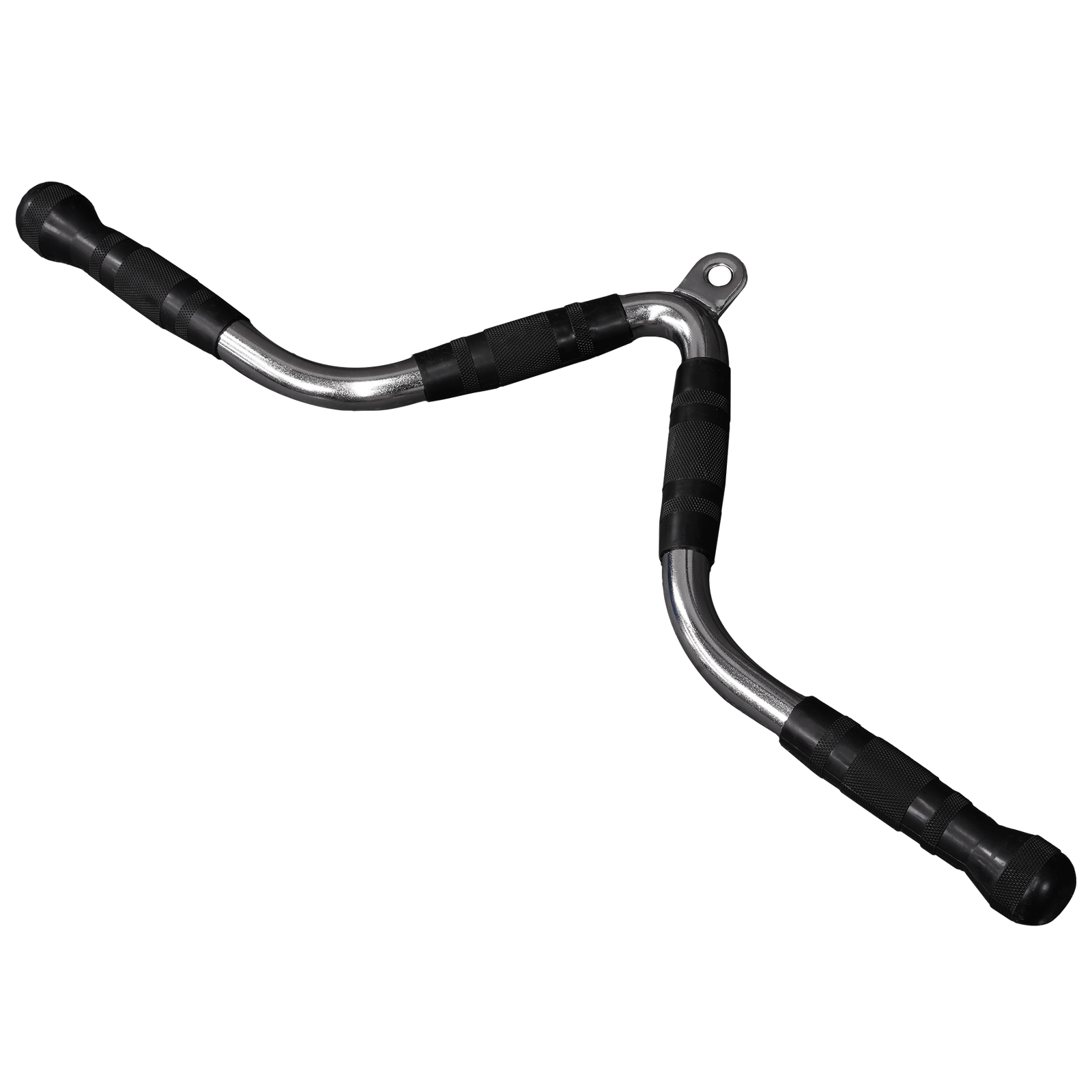Gym Plus Extended Tricep Bar Cable Attachment with Rubber Grips TRICEP-BAR
