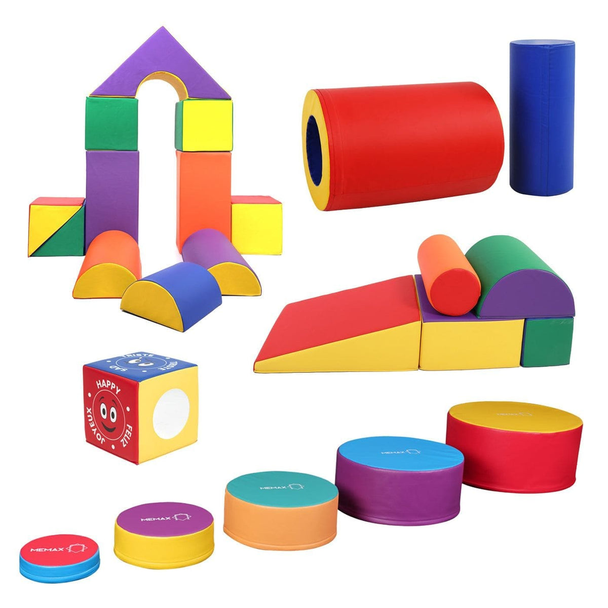 Soft store play blocks