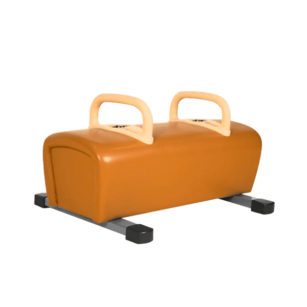 Gym Plus Floor Buck Horse with 2 Pommels - MEMAX Pro Series FBH-2P