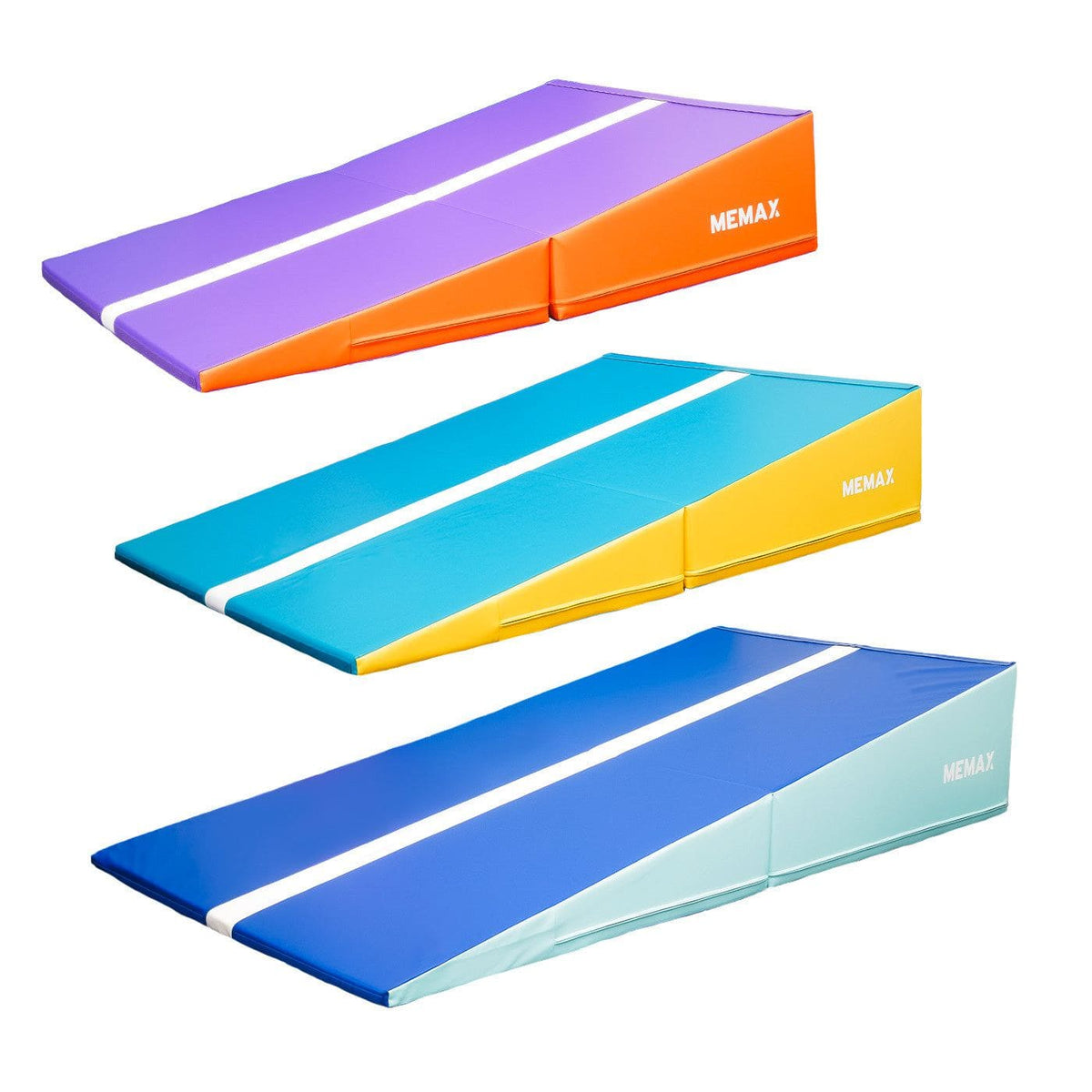 MEMAX Foldable Incline Wedge Mat - Modern Palette