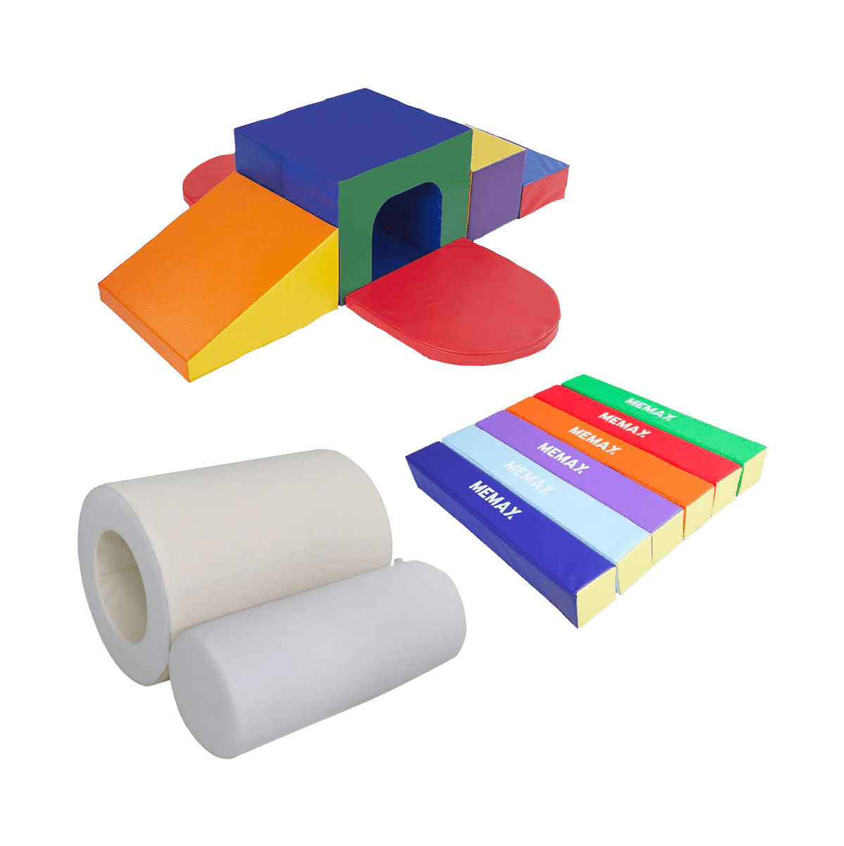 MEMAX Sensory Fun Starter Soft Play Package - 14 Pieces