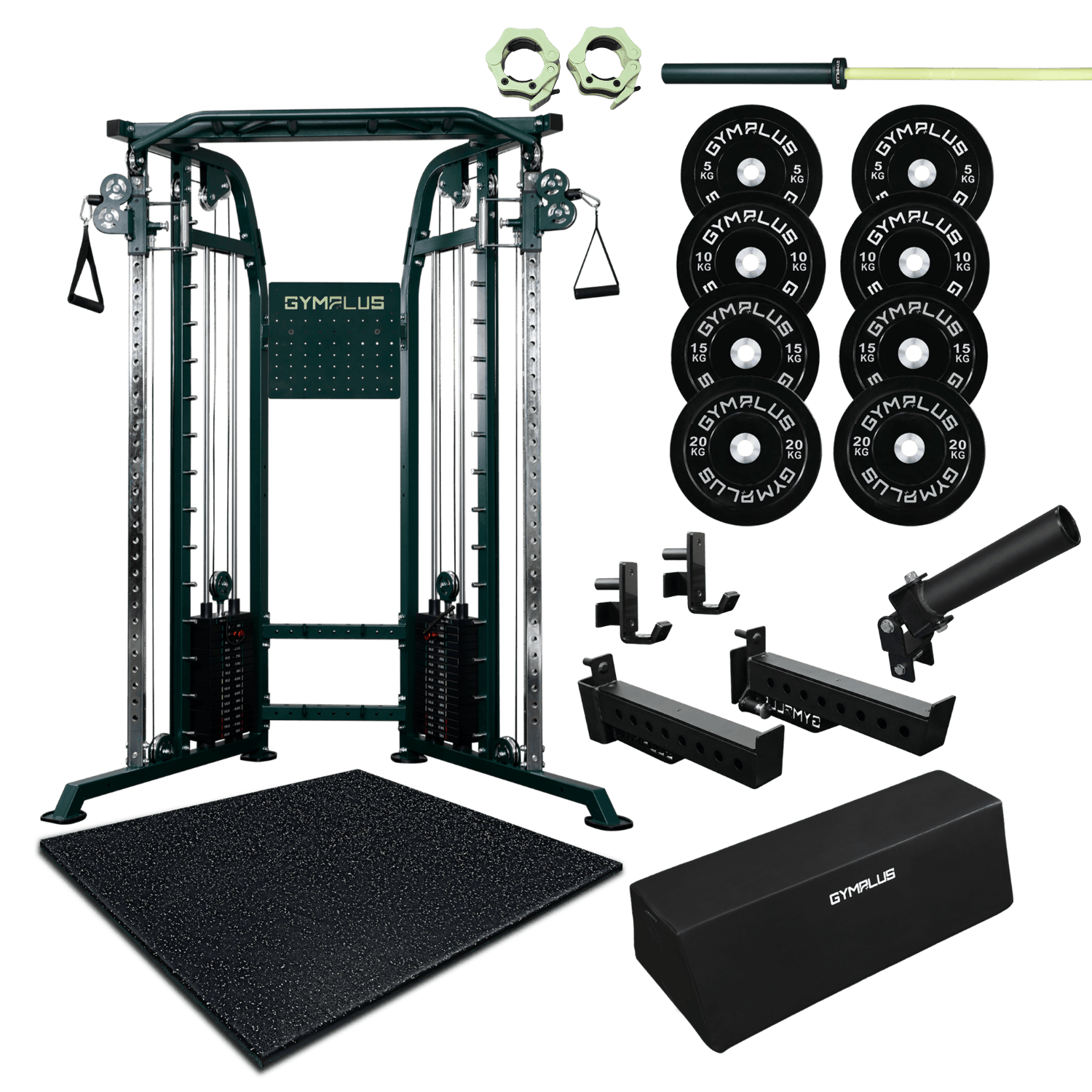 Gym Plus Oasis Garage Gym Package – Complete Setup FULL-2109S