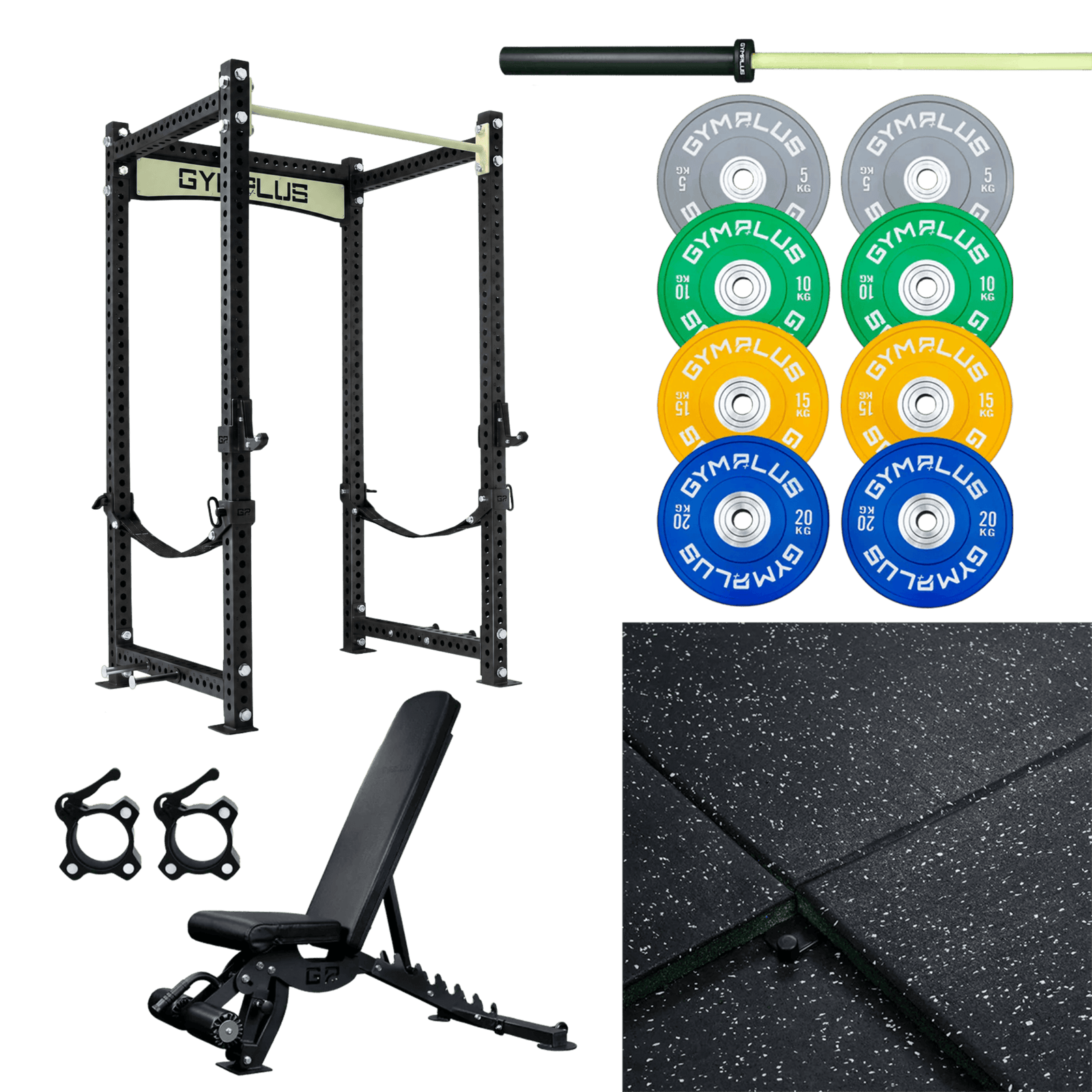 Gym Plus Evolve Garage Gym Package – Complete Setup